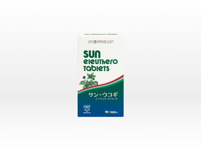 Box of Sun Eleuthero Tablets