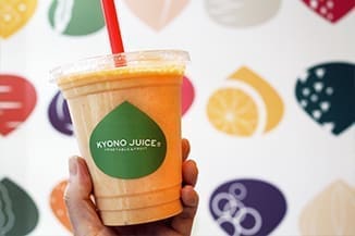 Raw Cold Pressed Juice shop "KYONO JUICE" operated by Sun Chlorella Corp. is opened.