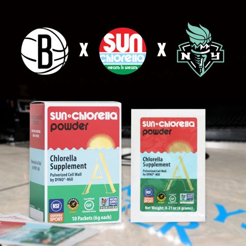 Sun Chlorella Named Official Superfood Of The Brooklyn Nets And New York Liberty