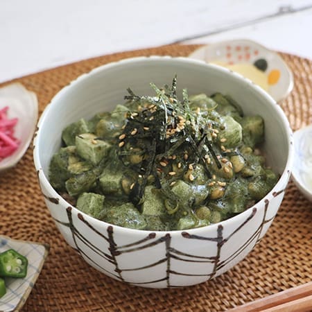 ねばねばクロレラ丼